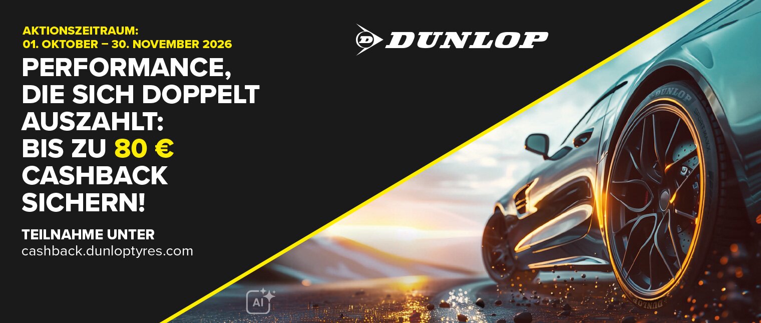 DUNLOP Cashback Promotion